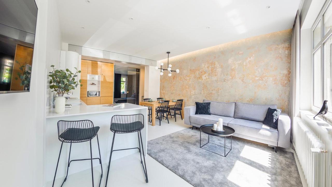 Ferienwohnung Bau Harmony Luksus 5 Minut Do Plazy Zoppot Exterior foto